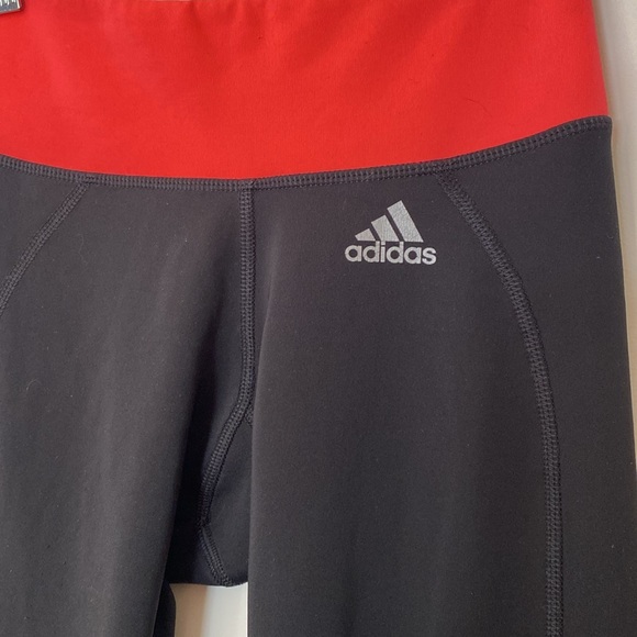 Adidas black and pink sport legging - Picture 2 of 5